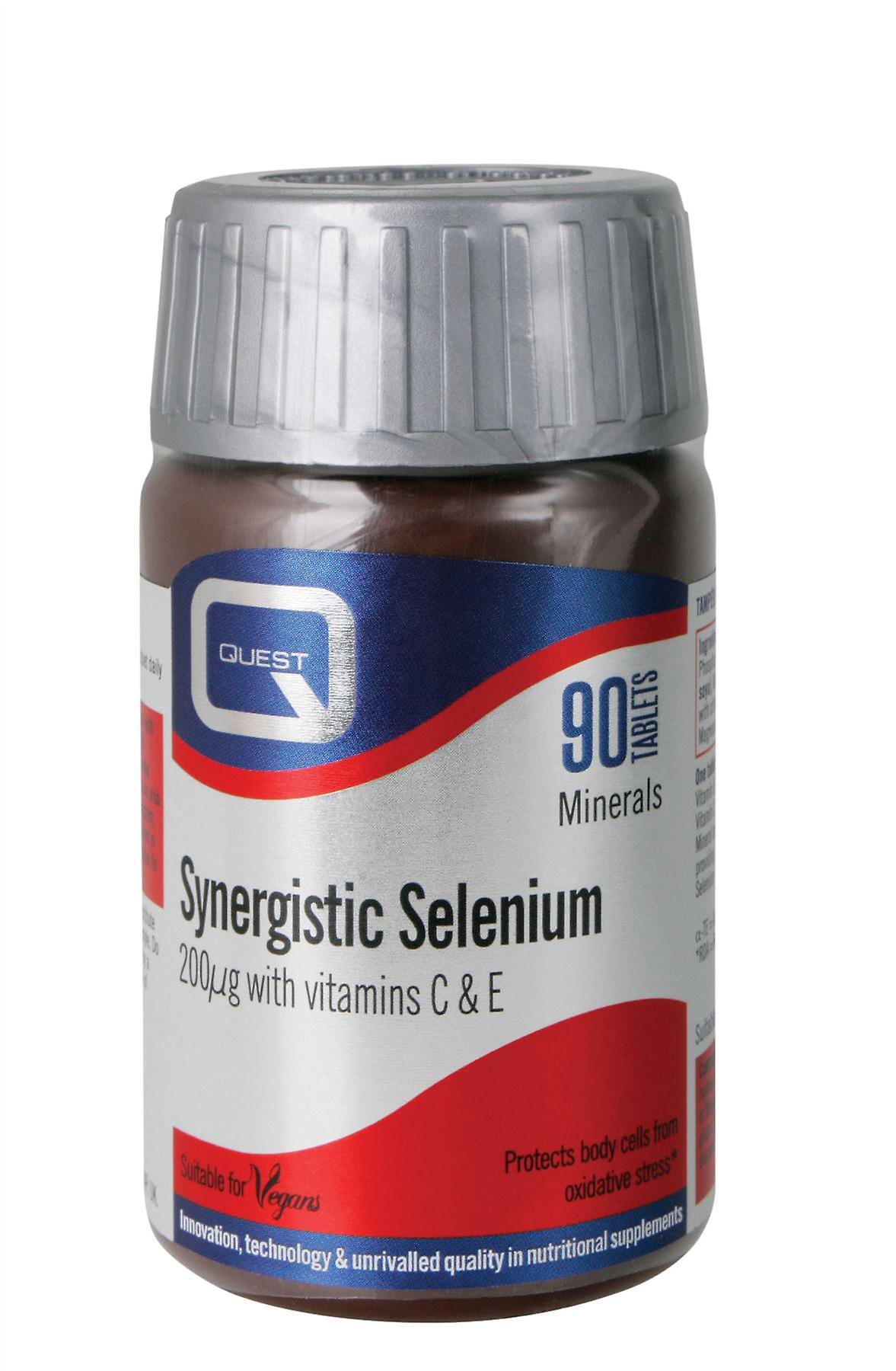 Quest Synergistic Selenium 200ug + Multivitamins - 90 Tablets