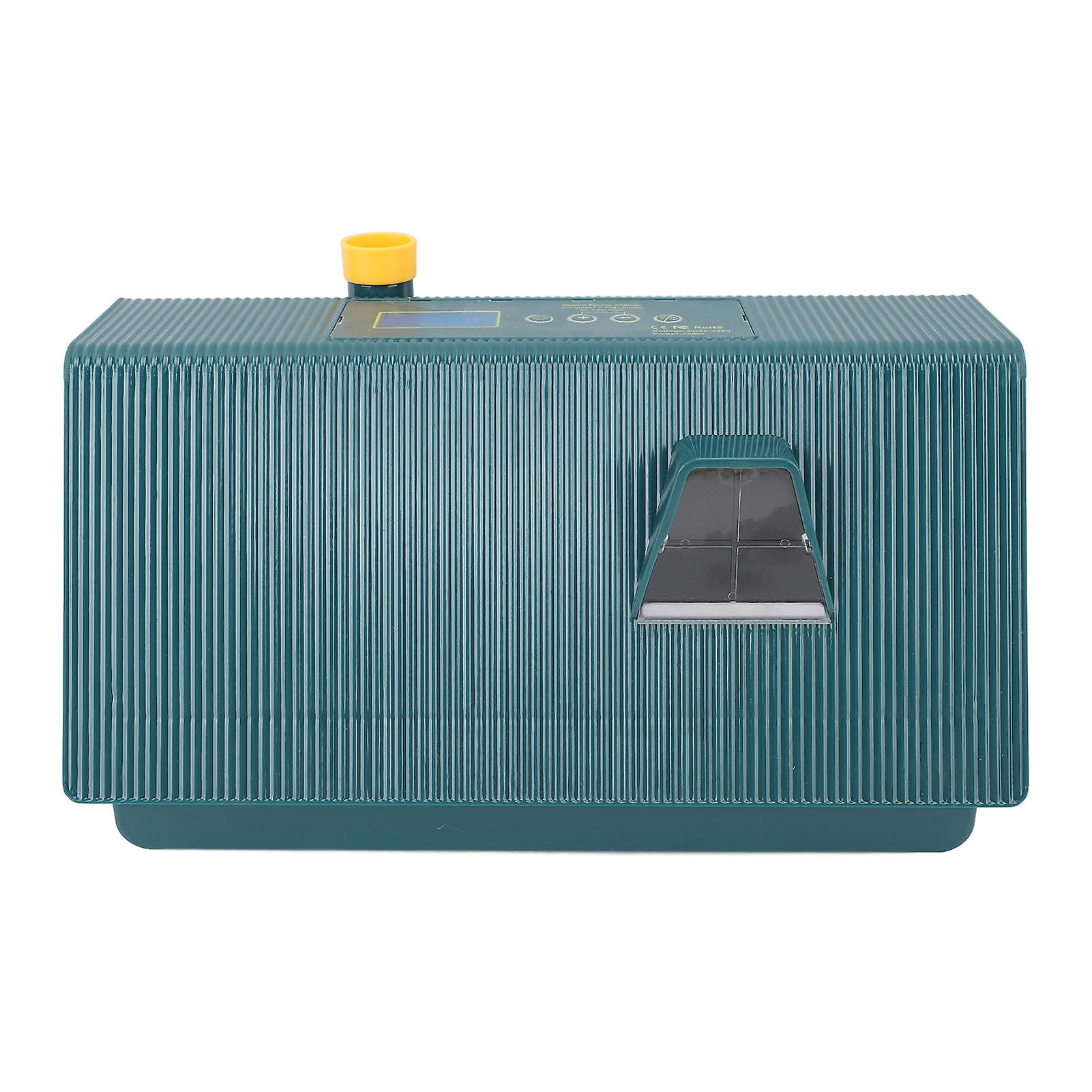 Egg Incubator for 10 Chicken Eggs Fully Automatic Egg Hatching Machine with Light Temperature Humidity Display EU Plug 195‑245V