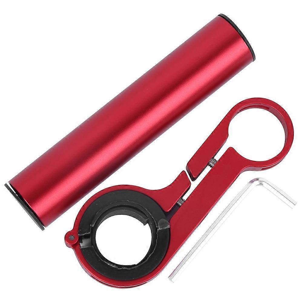 10cm Multifunction Bicycle Handlebar Extension Bracket Bike Light Flashlight Holder Clip Cycling Equipment Red