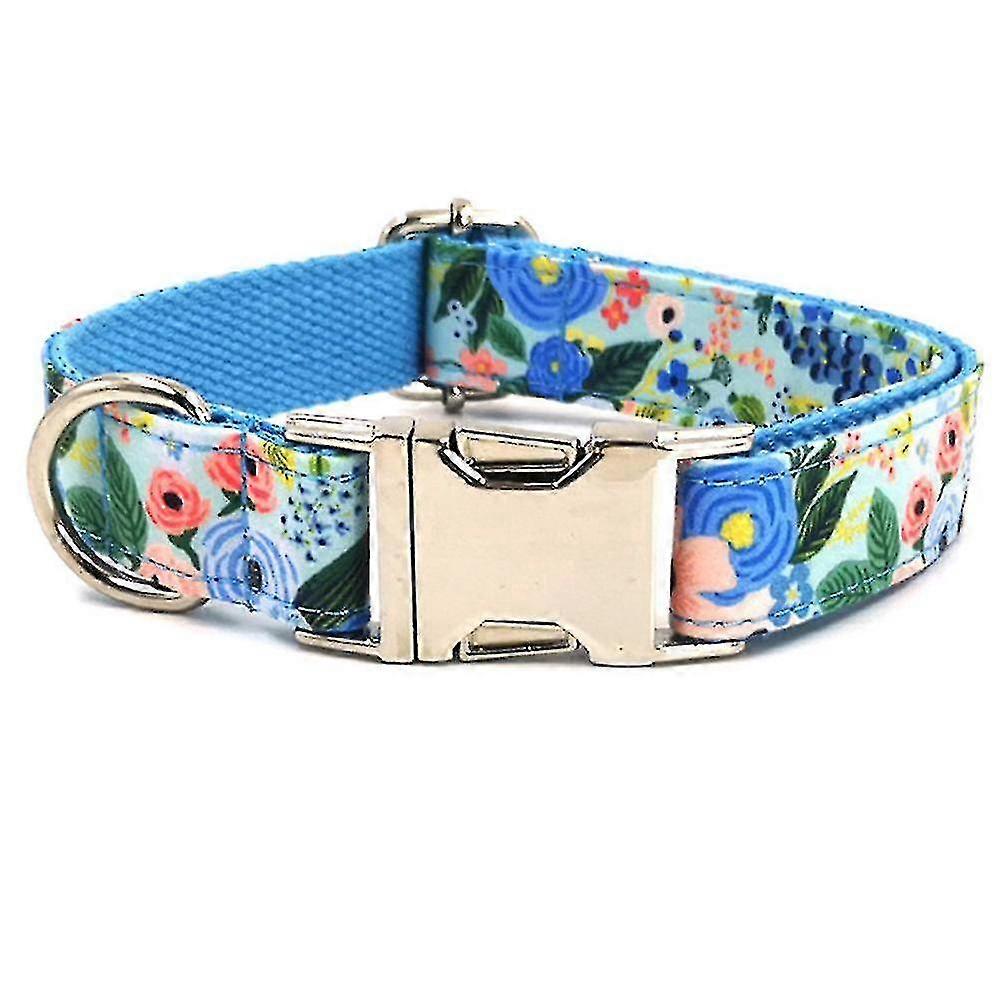 Pet Patterns Durable Sports Fan Canvas Dog Collar