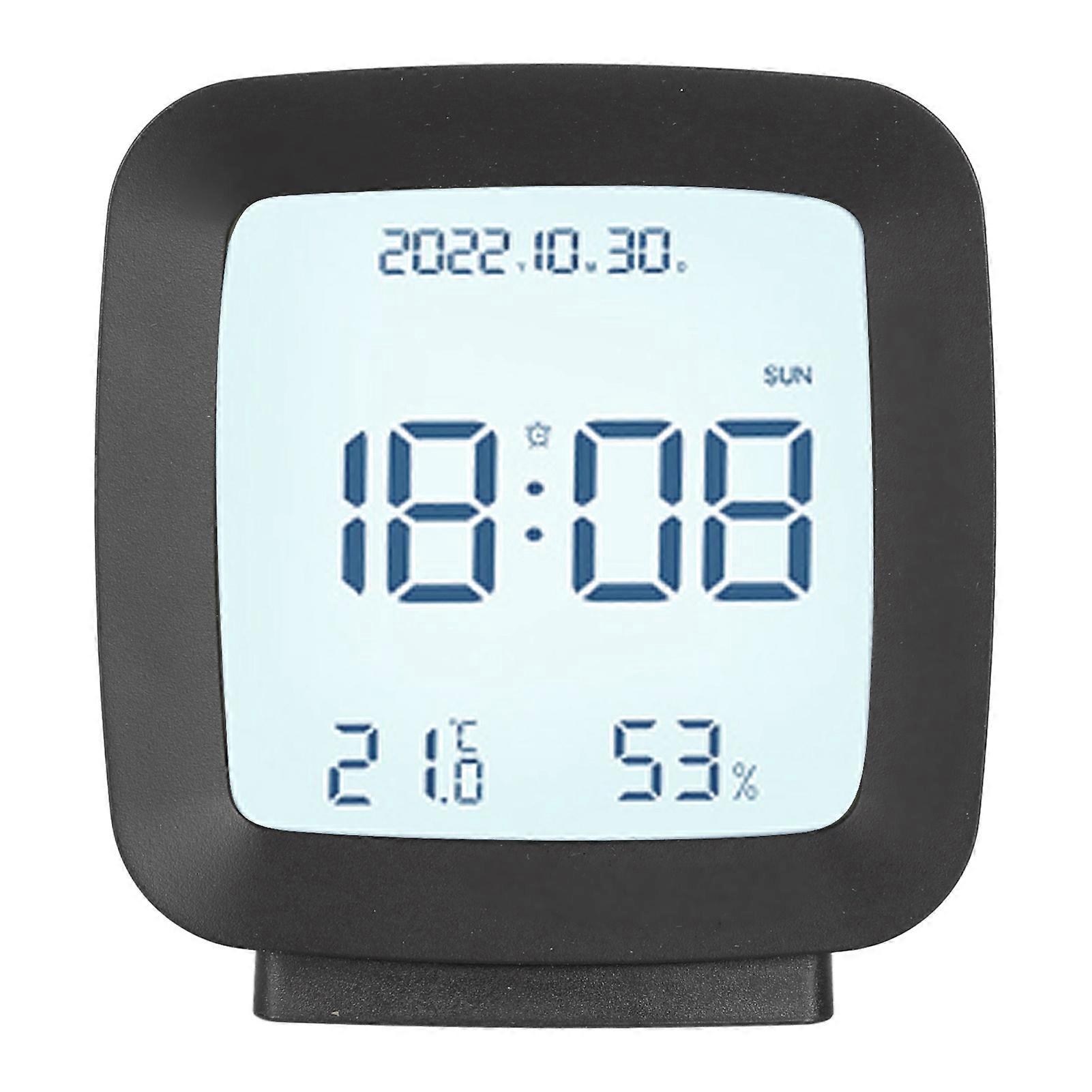 Digital Alarm Clock Multifunctional Temperature Humidity High Accuracy Kids Alarm Clock For Bedroom Bedside Home