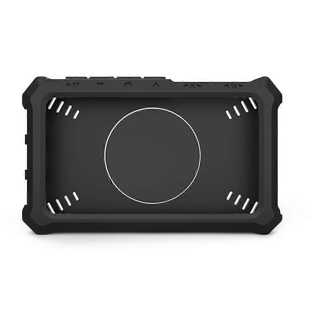 DS213 Black Mini Oscilloscope Silicone Case Shell with 1Pcs Ring Bracket