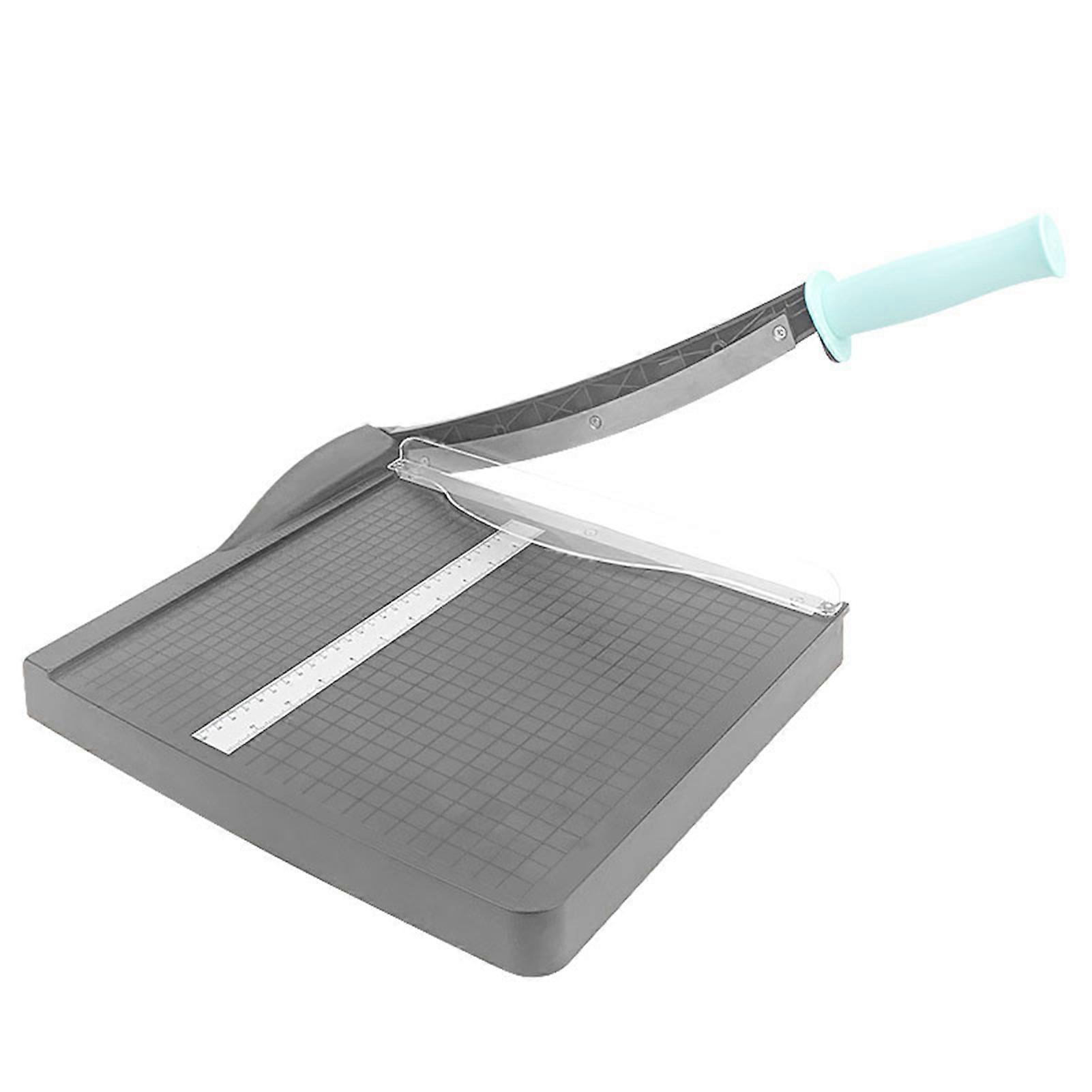 A4 Paper Cutter 12x12 Inch Precise Scale Manganese Steel Blade Multi Functional Use Manual Paper Trimmer