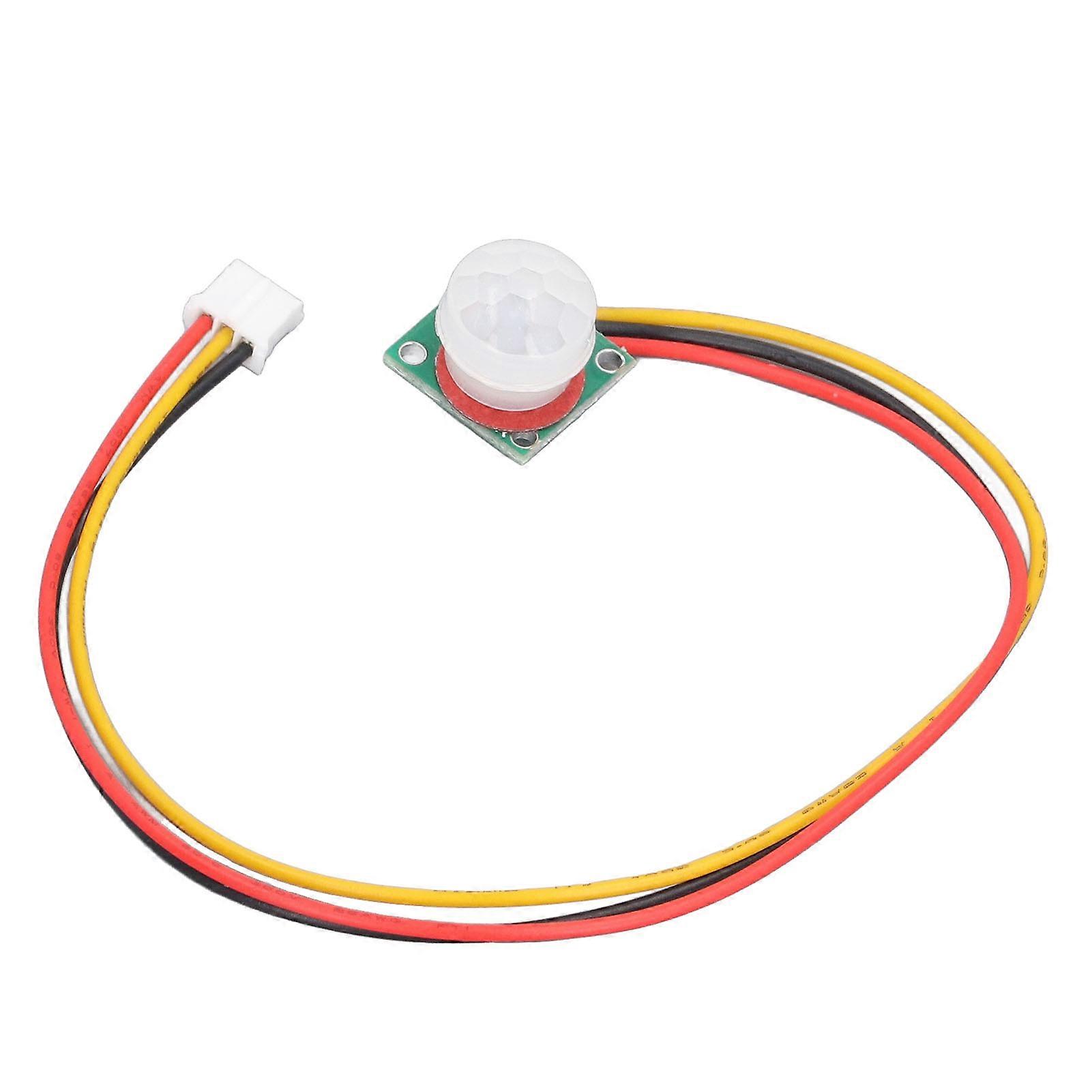 DC 3.3?5V PIR IR Pyroelectric Sensor High Sensitivity Infrared Human Motion Detector Module with Cable XH2.0 3P