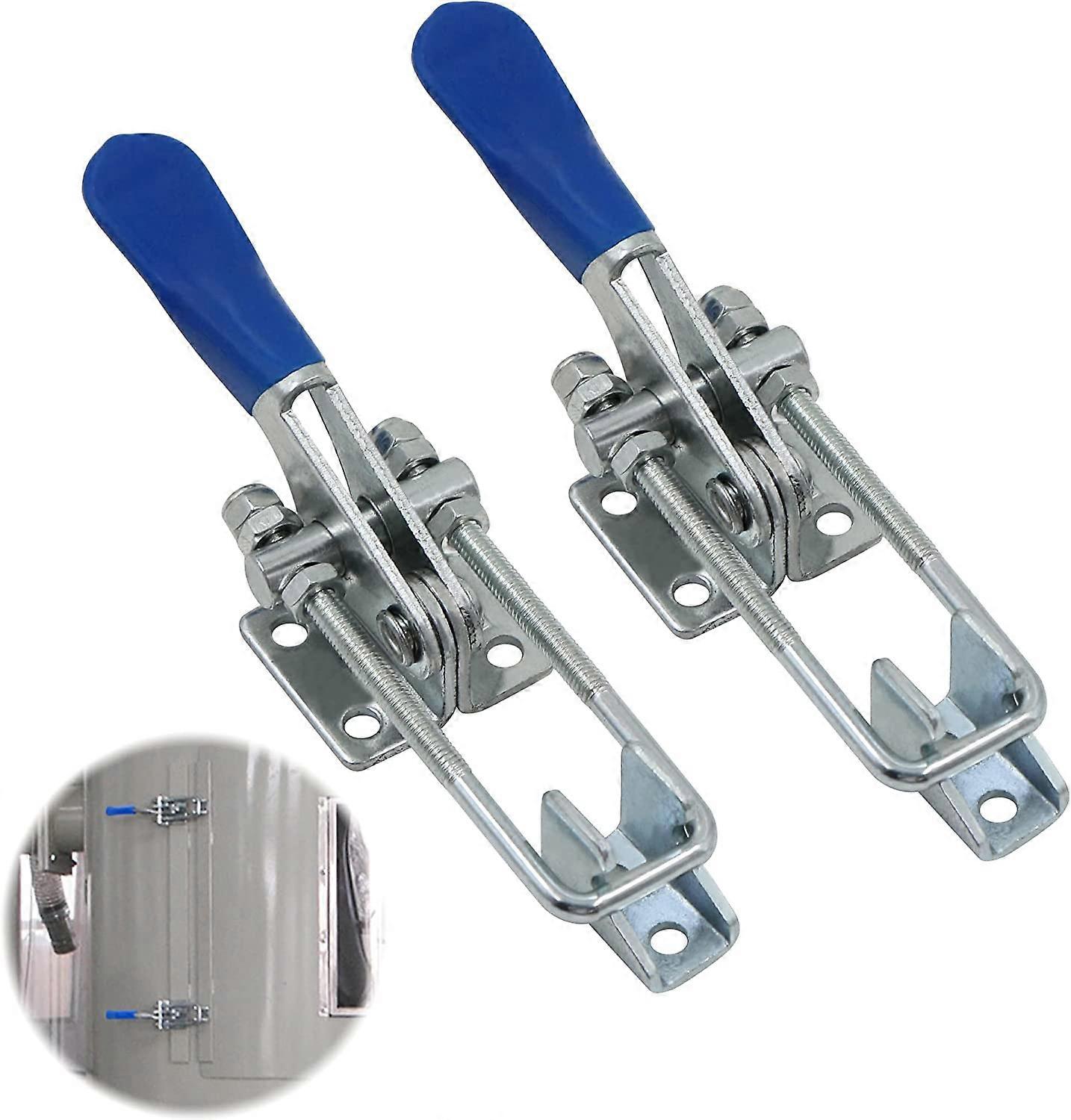 Horizontal Toggle Clamp - 2 Pieces Holding Force Non-Slip Clamp Tools