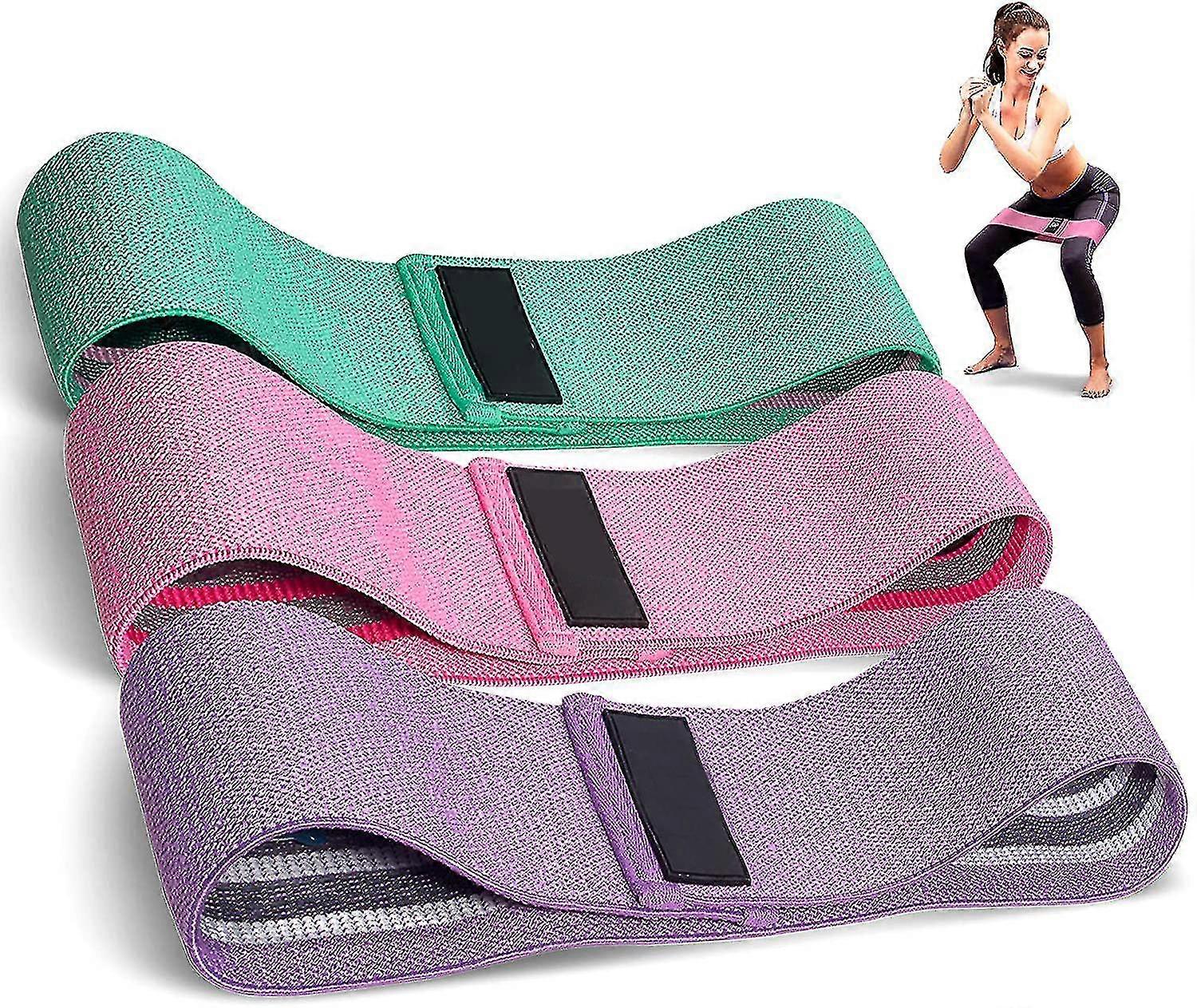 Anti-slip Elastic Workout  Bands   -Yx
