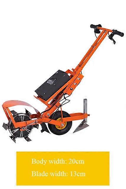 Electric Weeding Machine Lawn Mower With Ditching, Loosening, Plowing, And Soil Turning Function.