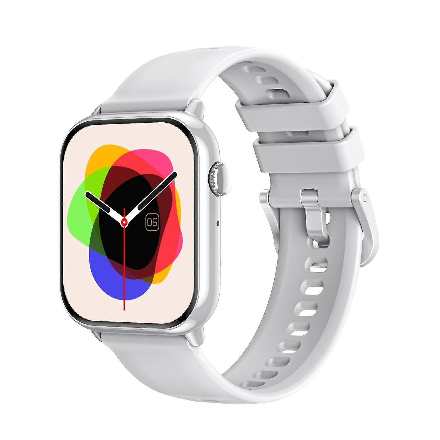 1.75 inch Silicone Strap IP68 Waterproof Smart Watch