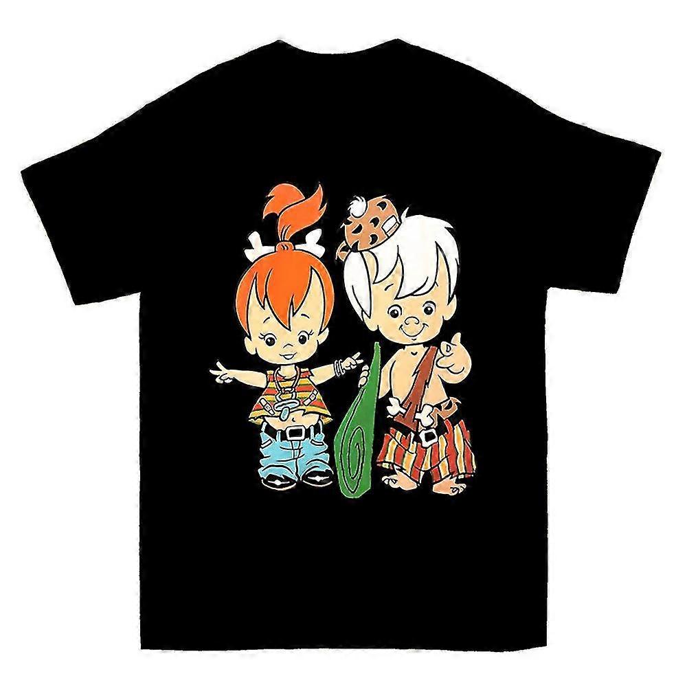 Flintstones Oblázky A Bam Bam Tričko