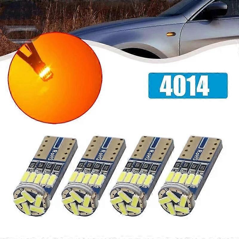 10x T10 W5W 4014 15SMD LED Canbus υψηλής δύναμης εκκαθάρισης αυτοκινήτων σφήνας πλευρικό φως εσωτερικό θόλο ανάγνωσης λαμπτήρων 12V 6000K κανένα σφάλμα λευκό