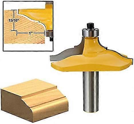 Multi-tool 1/2 Inch Shank Ogee Chisel Cutter Router Bit Door Woodworking Carpentry Tool Plumbing Tools