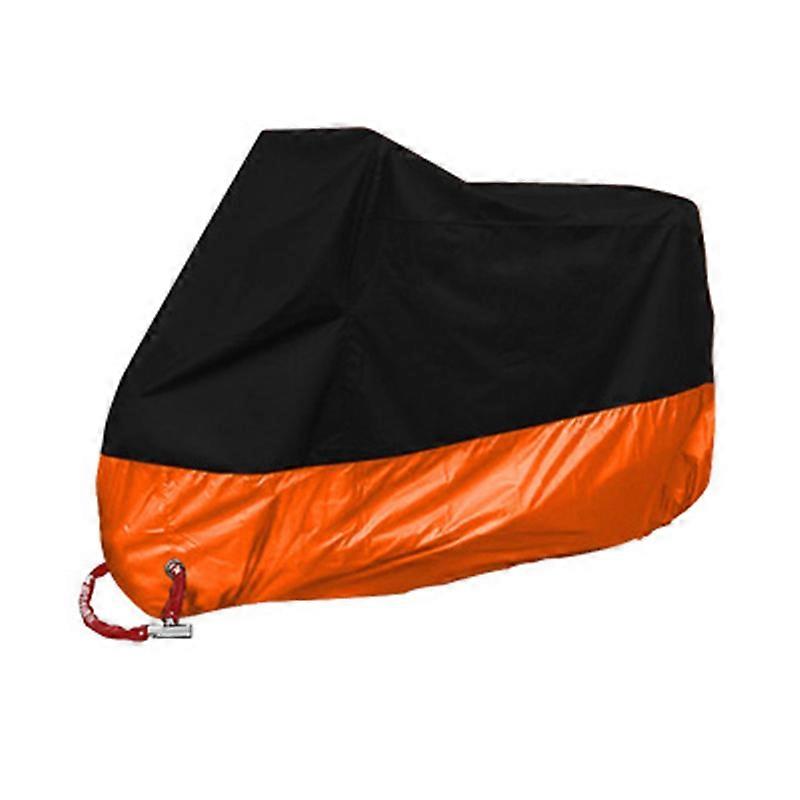 Motorcycle Cover Waterproof Outdoor Rain For Honda Cb 500X Silver-Silver(NO LOCK)