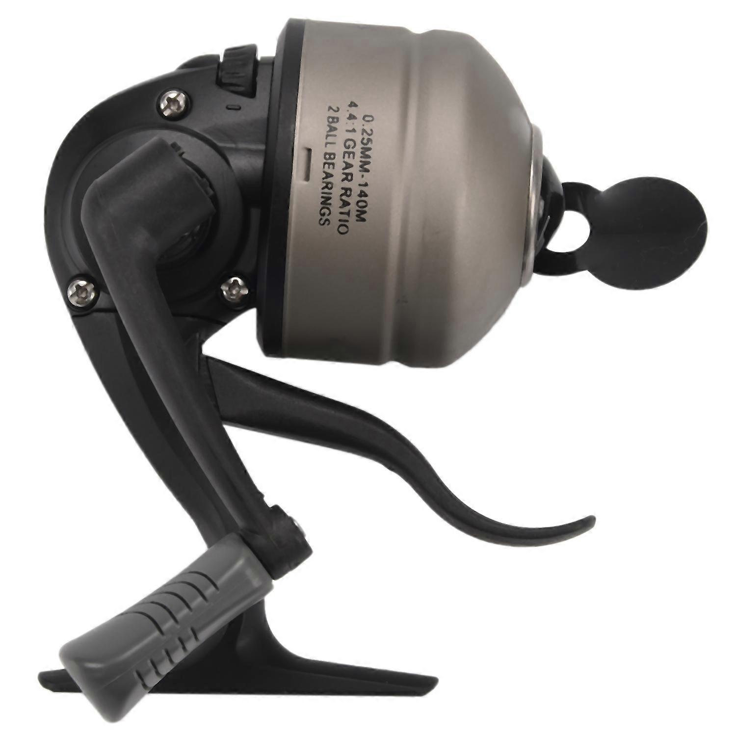 Black Swallow Spincasting Reel Lure Wheel Fishing Round Fish Reel Fishing Reel Scamper Reel Fish In