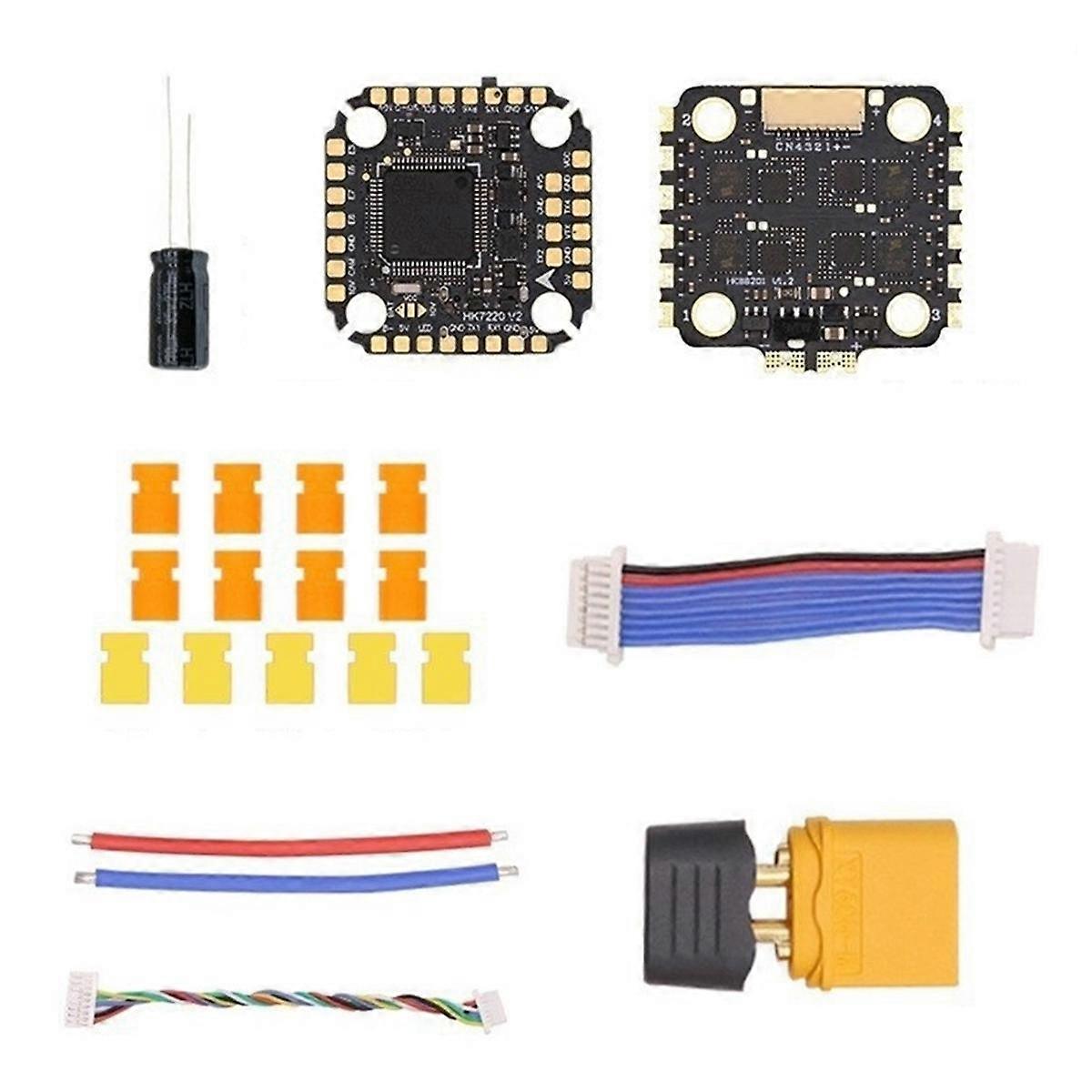 F722 V2 Flight Controller 35A 2-6S 4-In-1 ESC Mini Flytower 20x20MM for RC FPV Freestyle Racing Drone