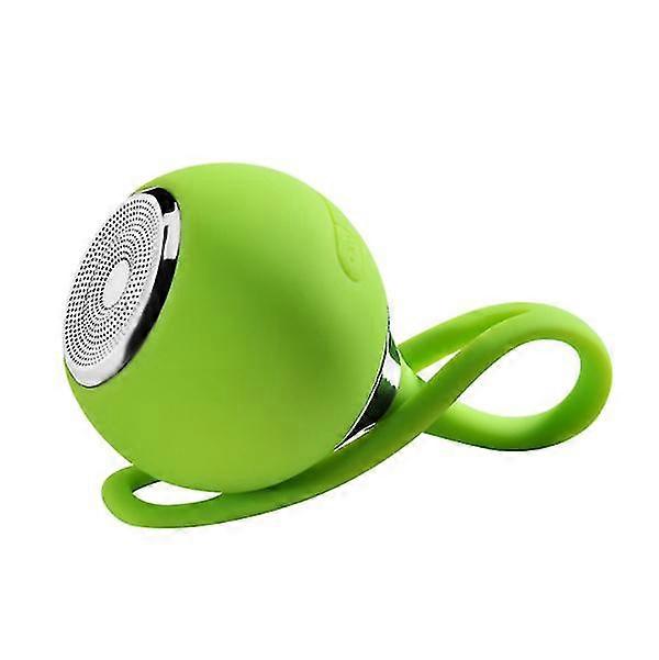 Draagbare waterdichte Bluetooth-luidspreker met baseffect en TF-muziekmodus (groen)