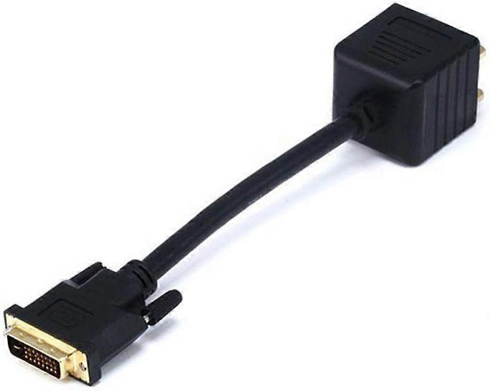 Divisor de vídeo: DVI-D macho a DVI-D hembra x2