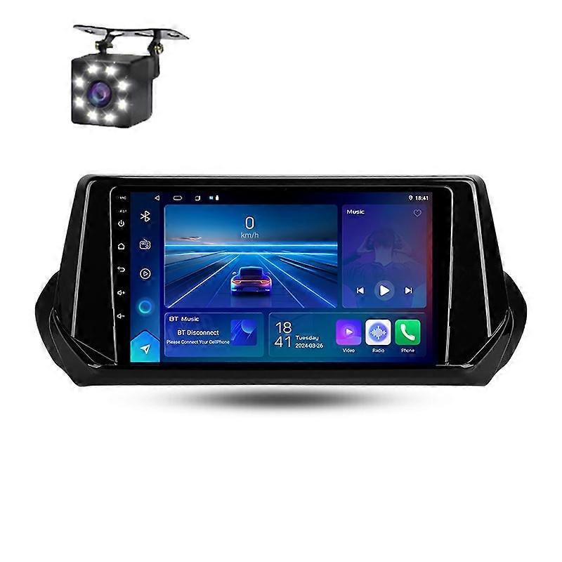 For Peugeot 2008 II 2 2019 - 2021 Car Multimedia Radio Carplay Navigation Android Auto GPS