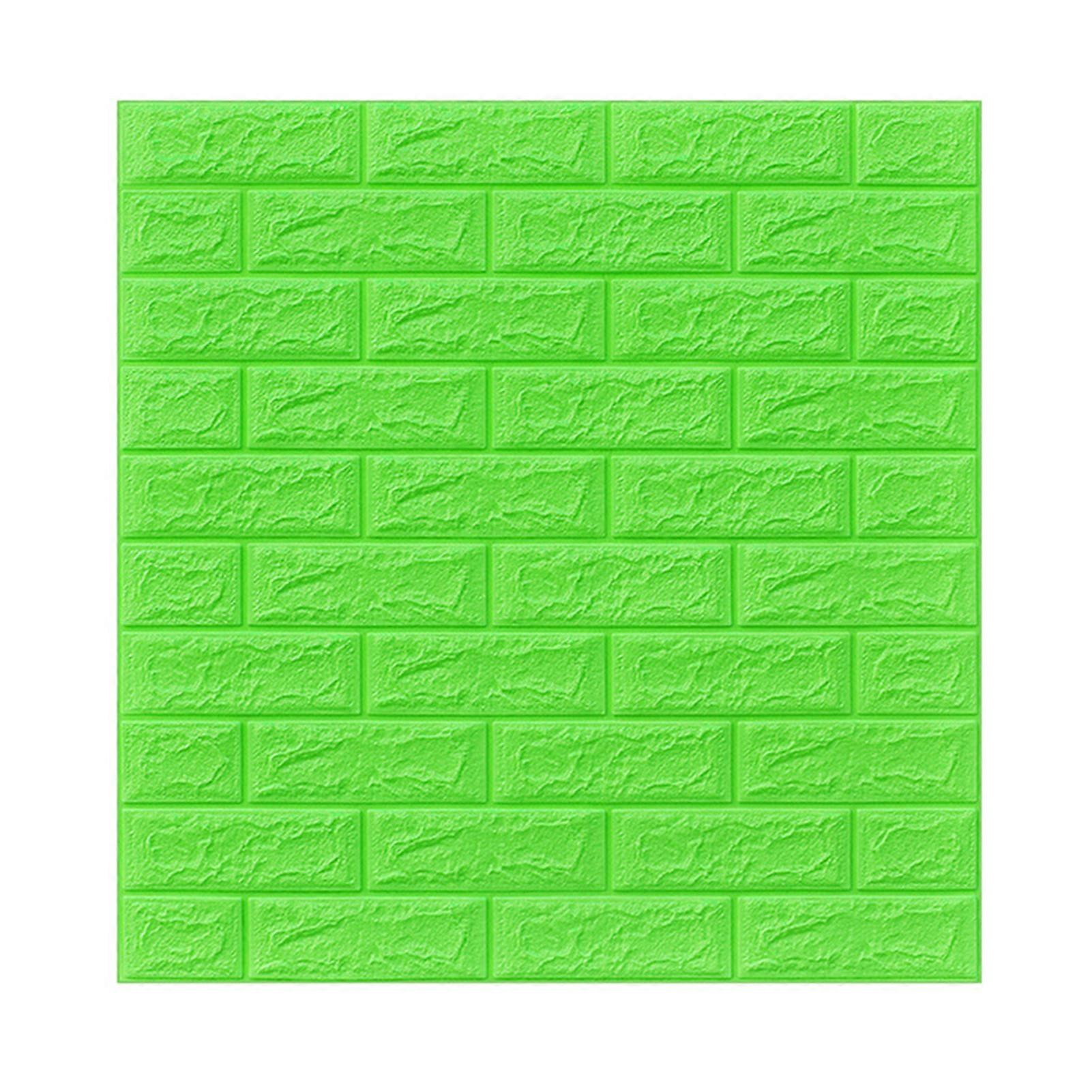 Self-Adhesive Wall Panel Stone Effect Brick Pattern 3D Foam Waterproof Wallpaper