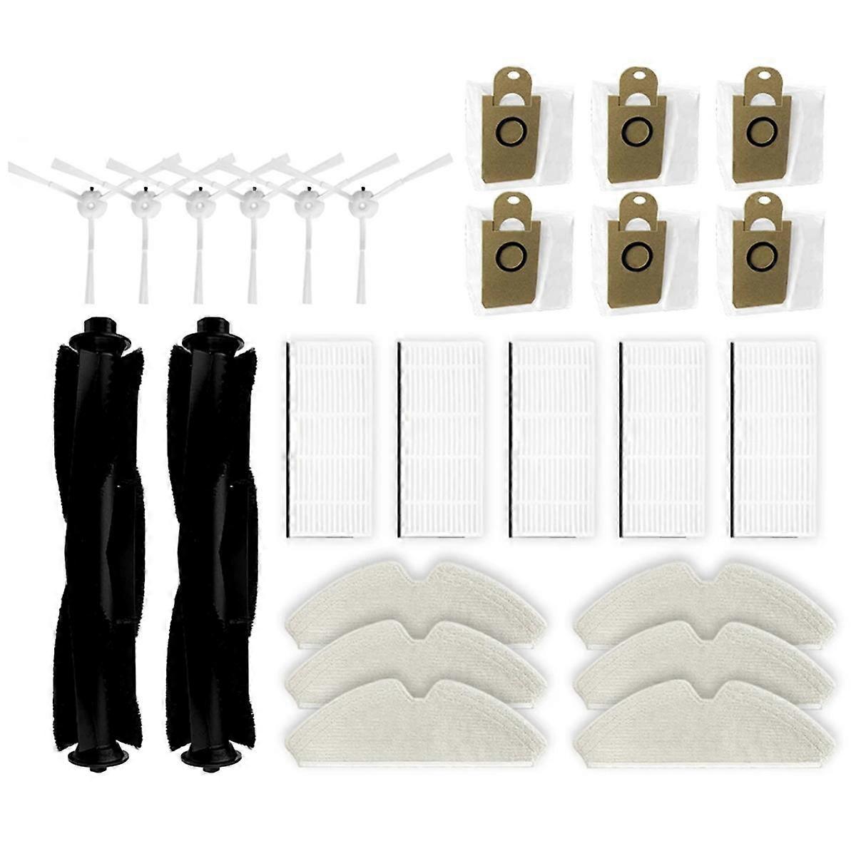 Pro T1 Pro / T1s Pro / Čistič T1 Příslušenství Robotický vysavač Válečkový kartáč Hepa filtr Mop Látkový sáček na prach