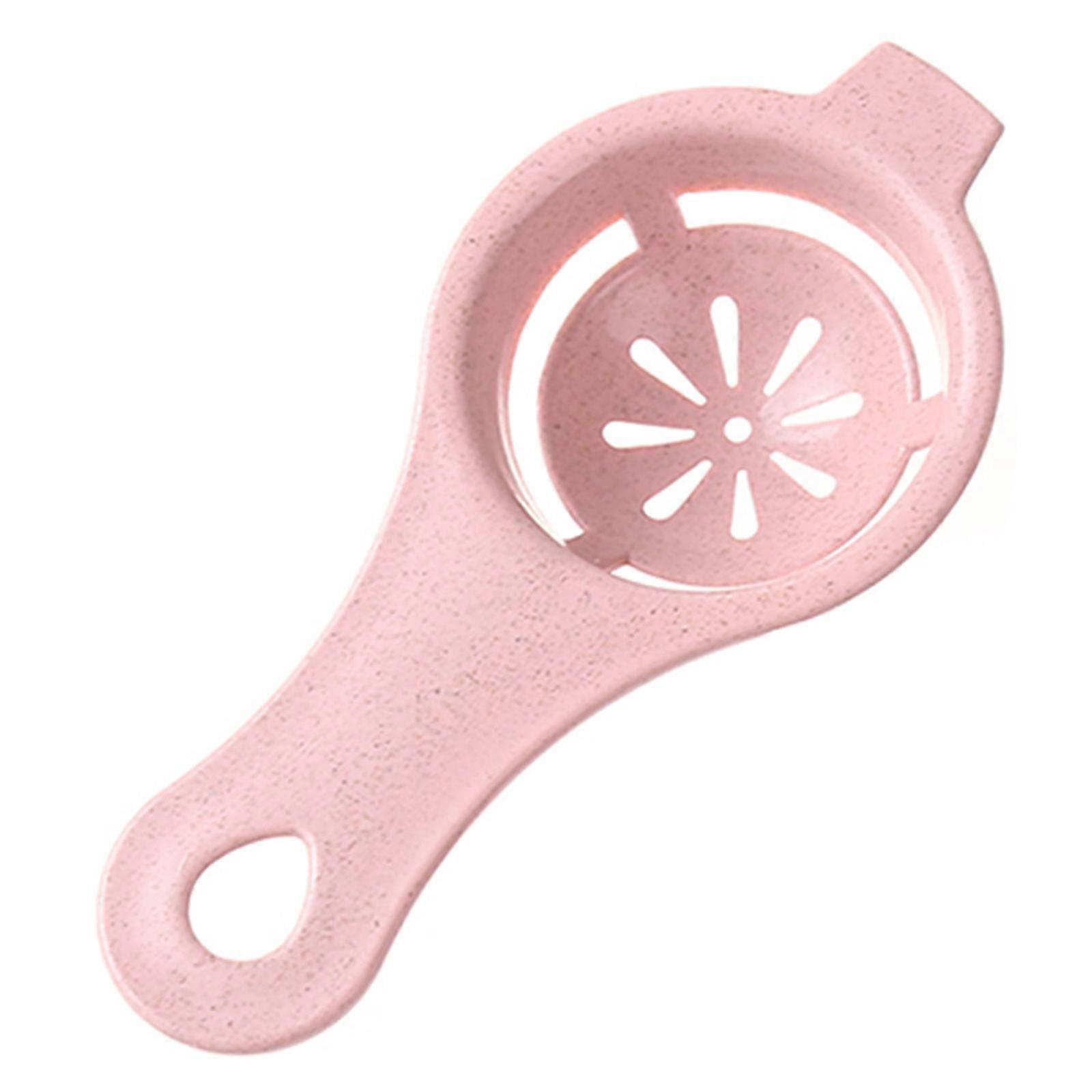 Eggs Separator Sifting Kitchen Gadget Plastic Filter Sieve Divider Holder