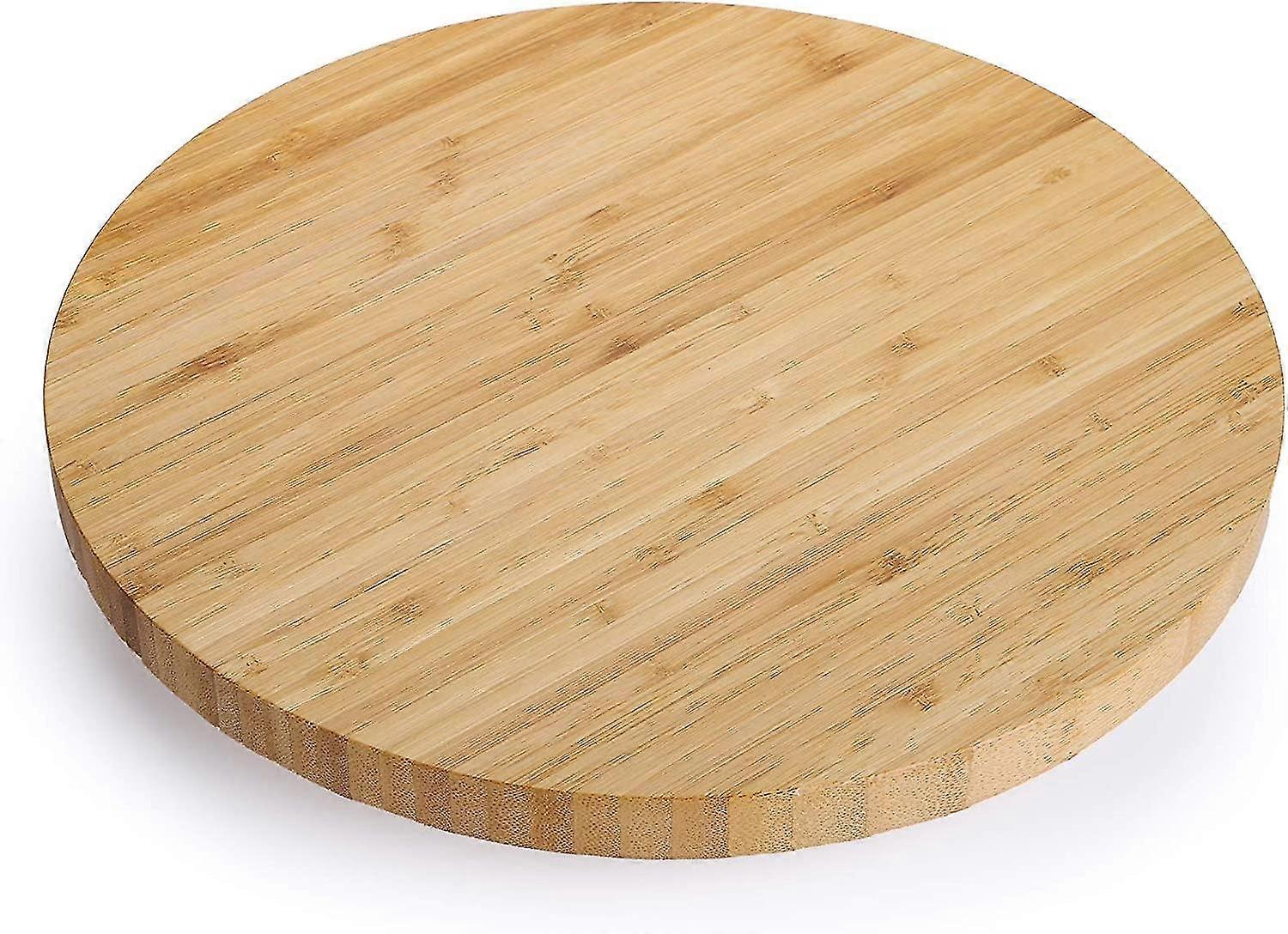 12 Inches Diameter Bamboo Wooden Lazy Susan