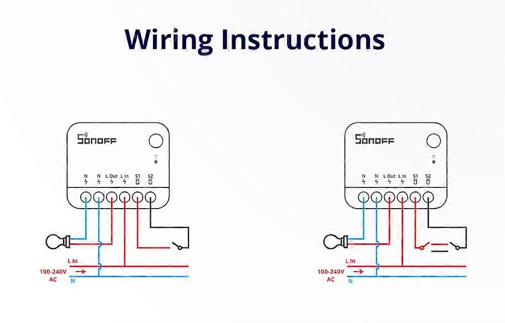SONOFF MINIR4 Wi-Fi Smart Switch 10A MINI Extreme Smart Home Relay Module Τηλεχειριστήριο