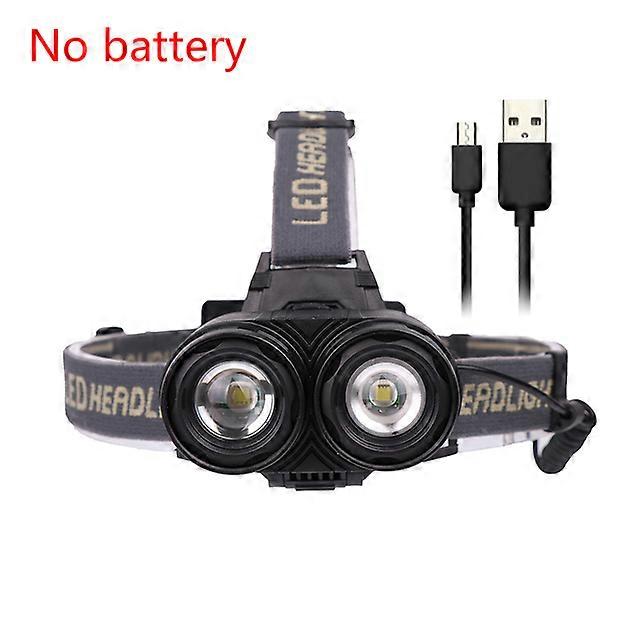 LED with head for head Lantern for rechargeable head head lamp