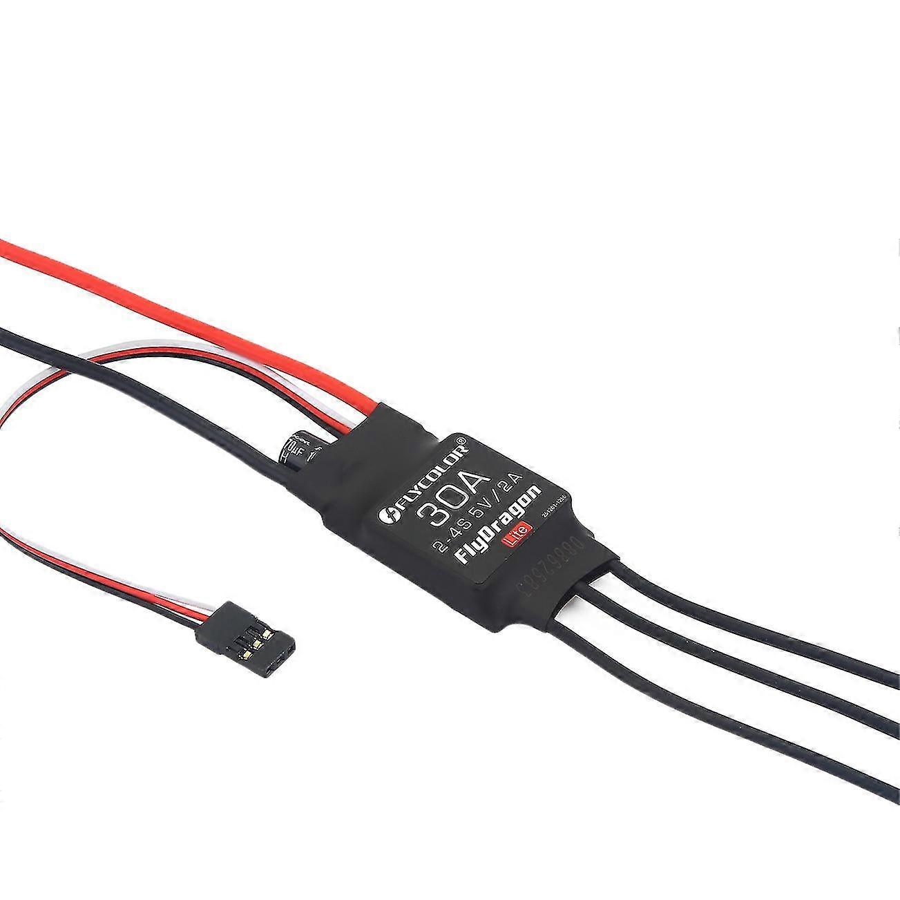 Flycolor Esc Fixed Wing Rc Aircraft Model Brushless Model Esc 20a30a40a50a 2-4s For Rc Fpv Airplane