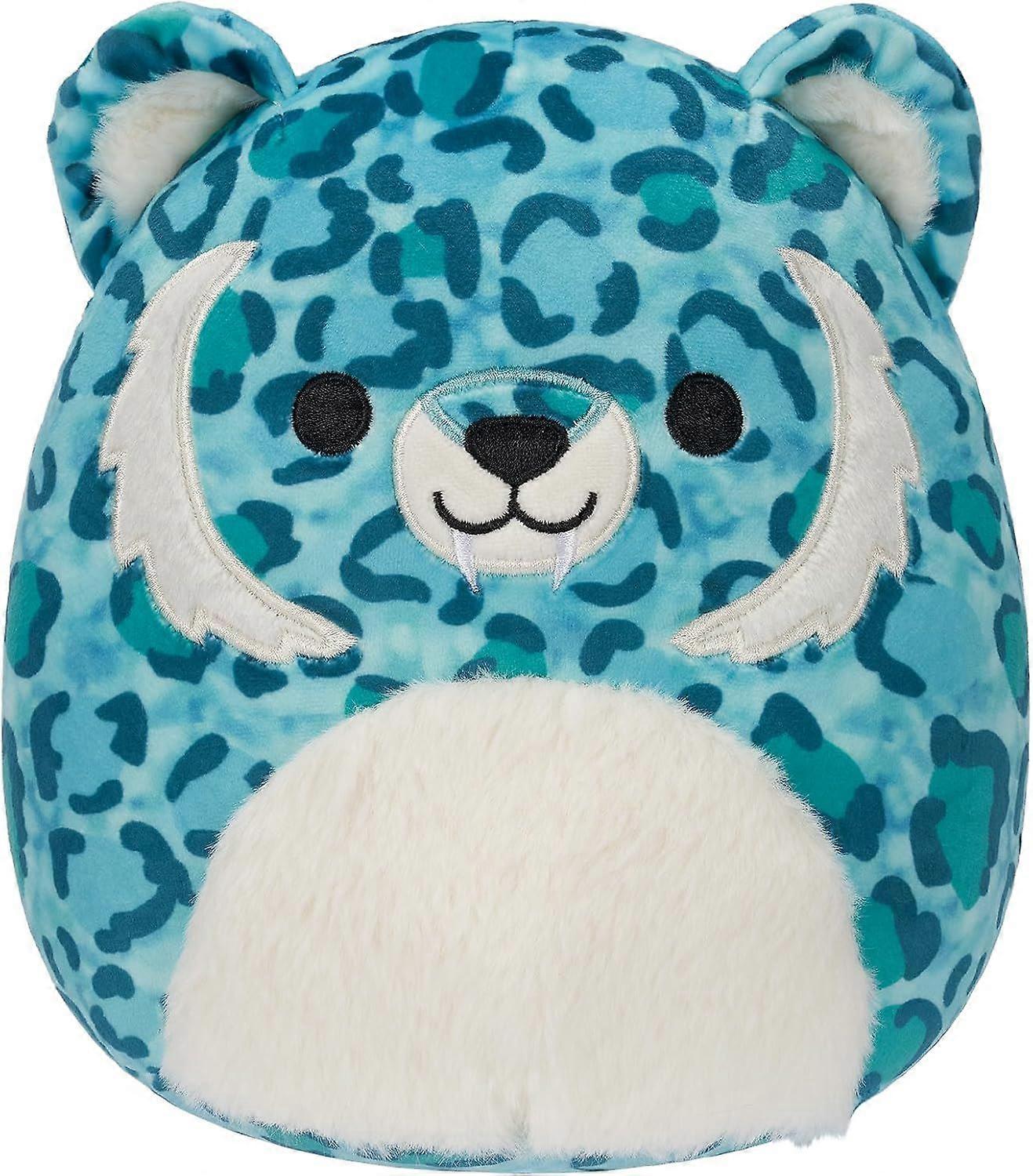 Squishmallows - 7.5Inch - Griffin - Aqua Saber-Tooth Tiger Plush Toy