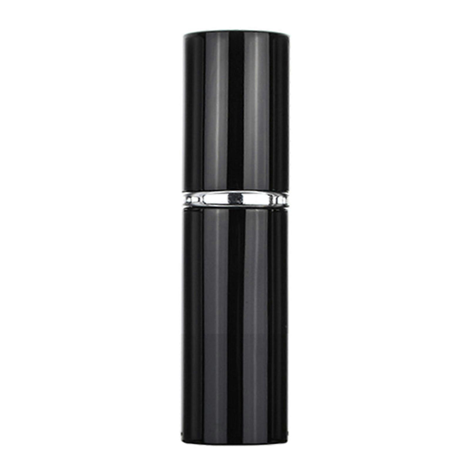 5 ml 8 ml påfyllningsbar parfymflaska i metall aluminium tomma kosmetiska sprayflaskor