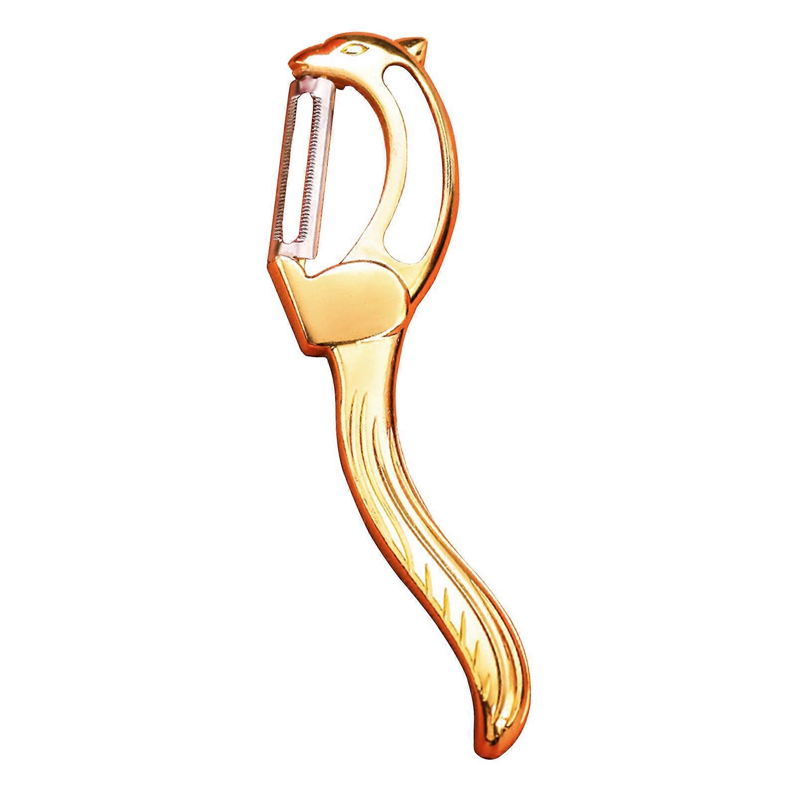 Stainless Steel Vegetable Peeler Squirrel-shaped Peeling Tool Not Easy to Rust