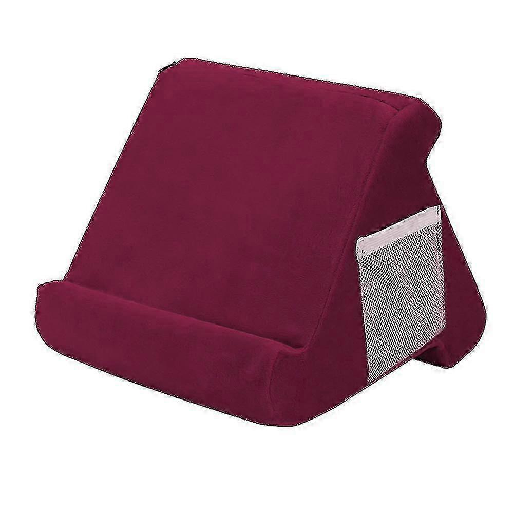 Coussin de repos de tablette souple, support de support Ipad multi-angle avec sac en filet