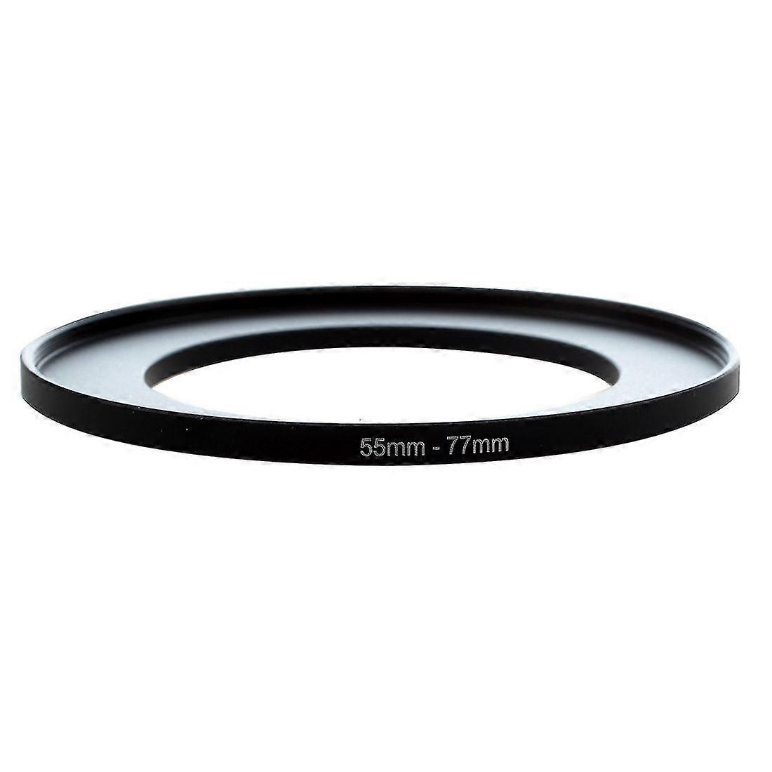 Metal 55mm-77mm Camera Step Up Filter Ring Adapter 55-77