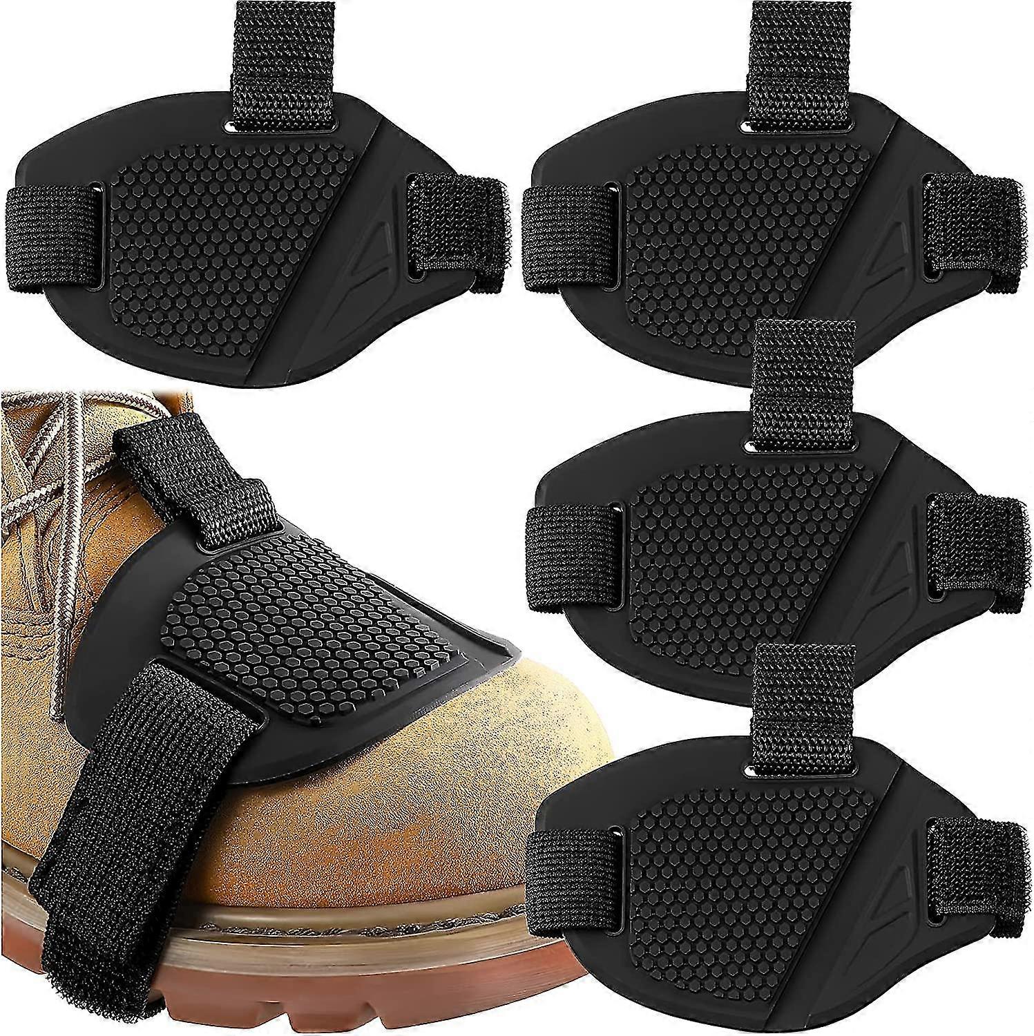 دراجة نارية حامي الحذاء ، دراجة نارية شيفتر وسادة غطاء التمهيد ، المطاط دراجة نارية شيفتر حامي الحذاء تحول الوسادة