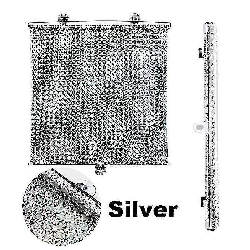 Universal Roller Blinds Suction Cup Sunshade Blackout Curtain Nail-free
