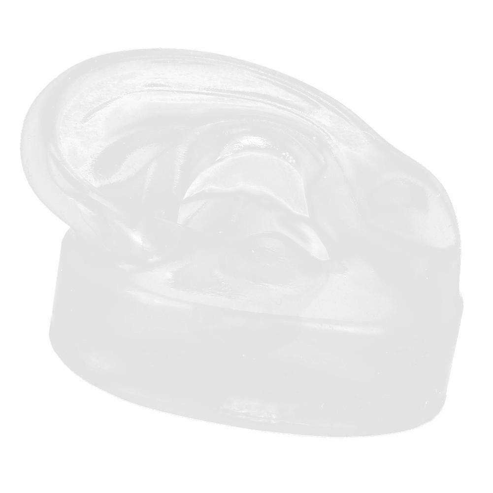 Silicone Ear Model Simulation Artificial Ear Display Model for Hearing Aids WearingLeft Ear