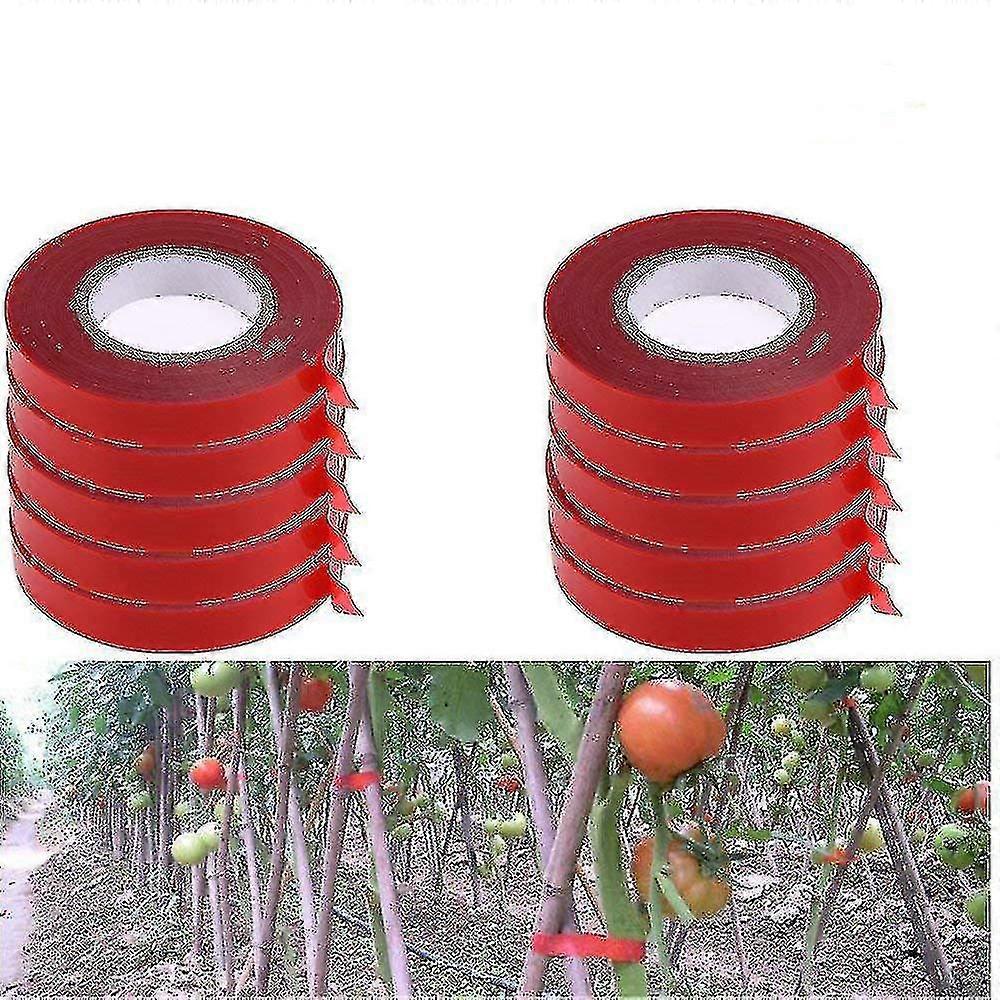 10pcs Pvc צמח ענף יד קשירת סרט קשירה עבור מכונת כריכה פרח ירקות גן טייפטול טייפנר