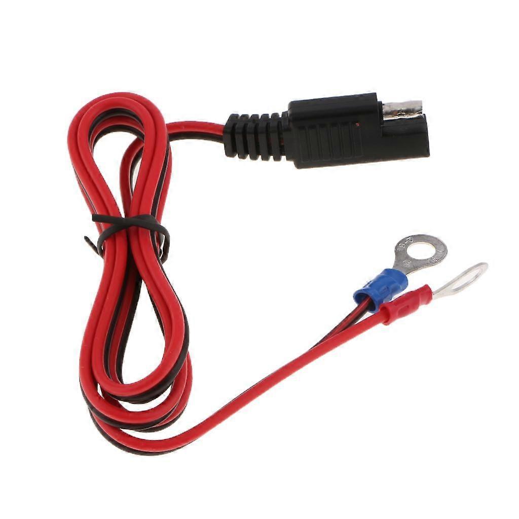 1Meter 12V Battery Charger Terminal O Ring Connector Cable Output Connecting