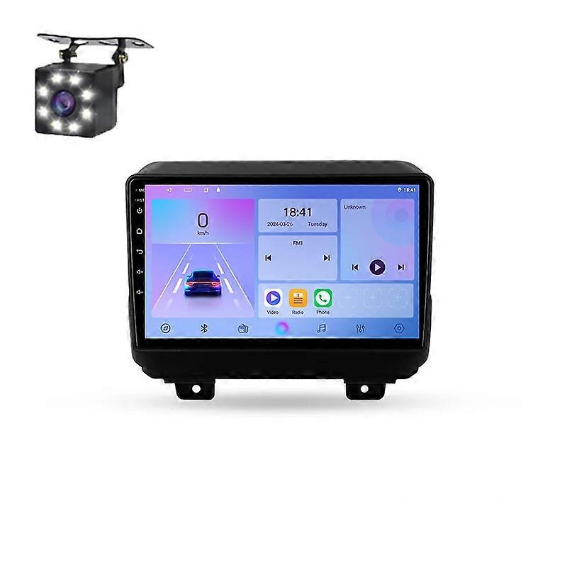 For Jeep Wrangler 4 JL 2018-2019 Radio Multimedia Video Player WIFI Navigation GPS