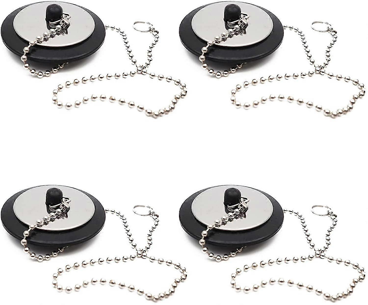 4-pack Of Rubber Sink Plugs