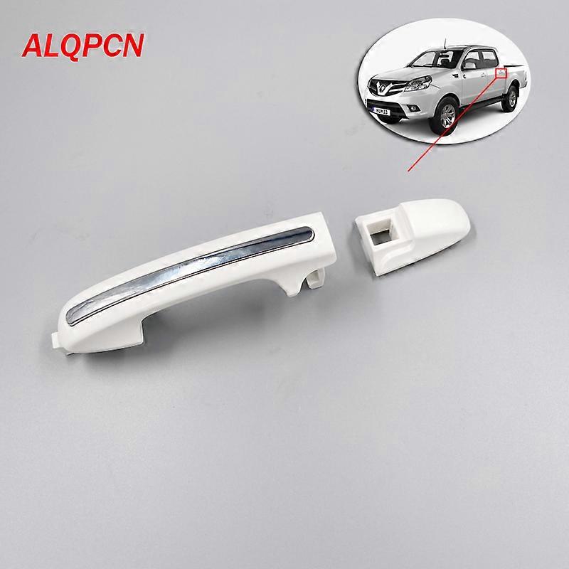 Türaußengriff weiß mit Chrom für Foton Tunland E3 E5 Tonabnehmer