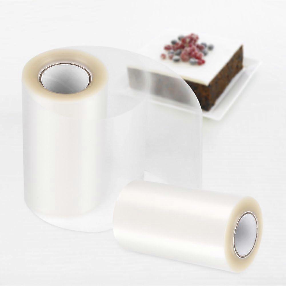 Rolling Pins for Cakes Acetate Tape Transparent Tape Sheets Decoration for Pastry 8/10cm*10cm (10cm*10m)