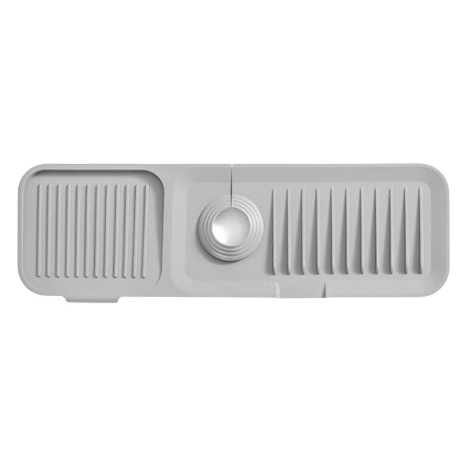 Soft Silicone Faucet Drain Pad Multipurpose Sink Splash-proof Guard Countertop Draining Mat