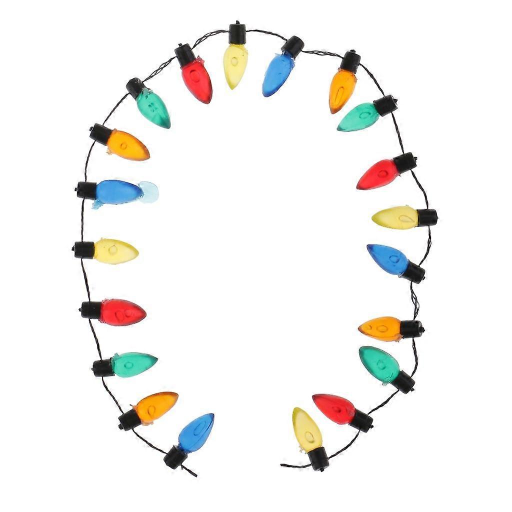 Plastic 1/12 Dollhouse Miniature LED Light Lamp Model Decoration