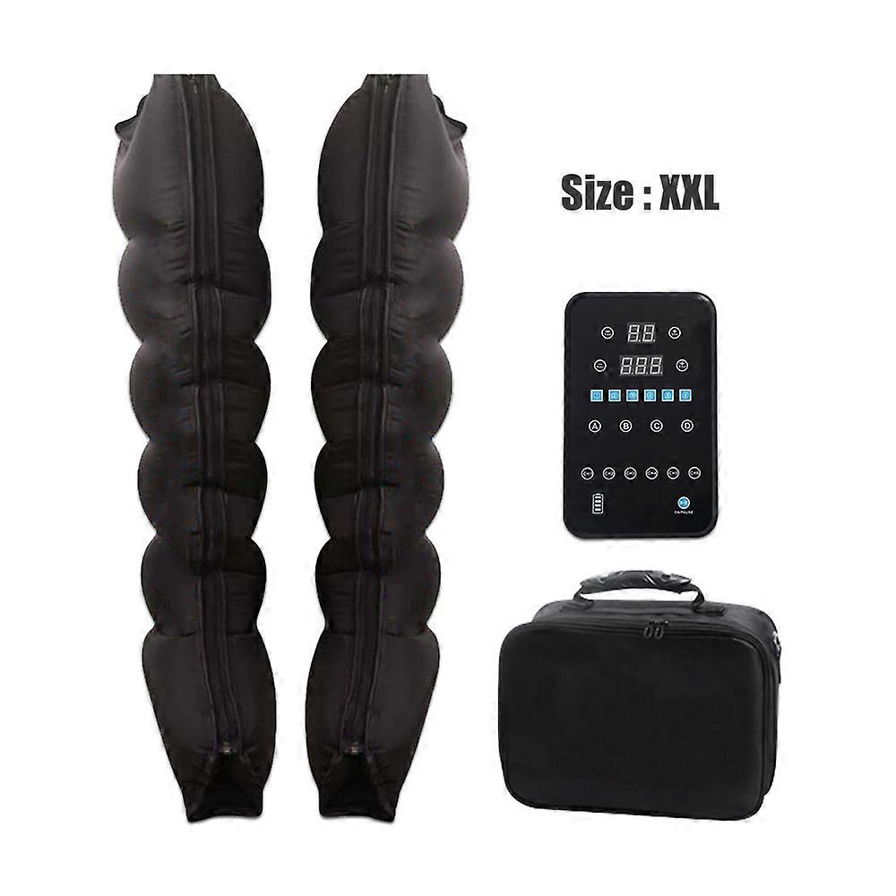 חשמלי 6 חלל דחיסת אוויר רגל רגל מעסה ירכיים התאוששות קו המותניים לקדם את זרימת הדם לחץ שרירים להירגע