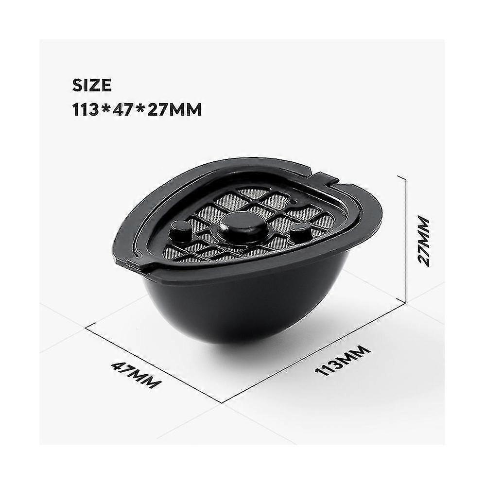 2in1 Coffee Capsule Pod For Nestle St 9662.62 Machine Refillable Filter Pod Replacement Coffee Capsule And Tea-b