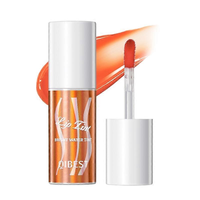 QIBEST Lippenstift Wasserdichter Lang anhaltender Lipgloss Lazy Lippenstift Lippenglasur