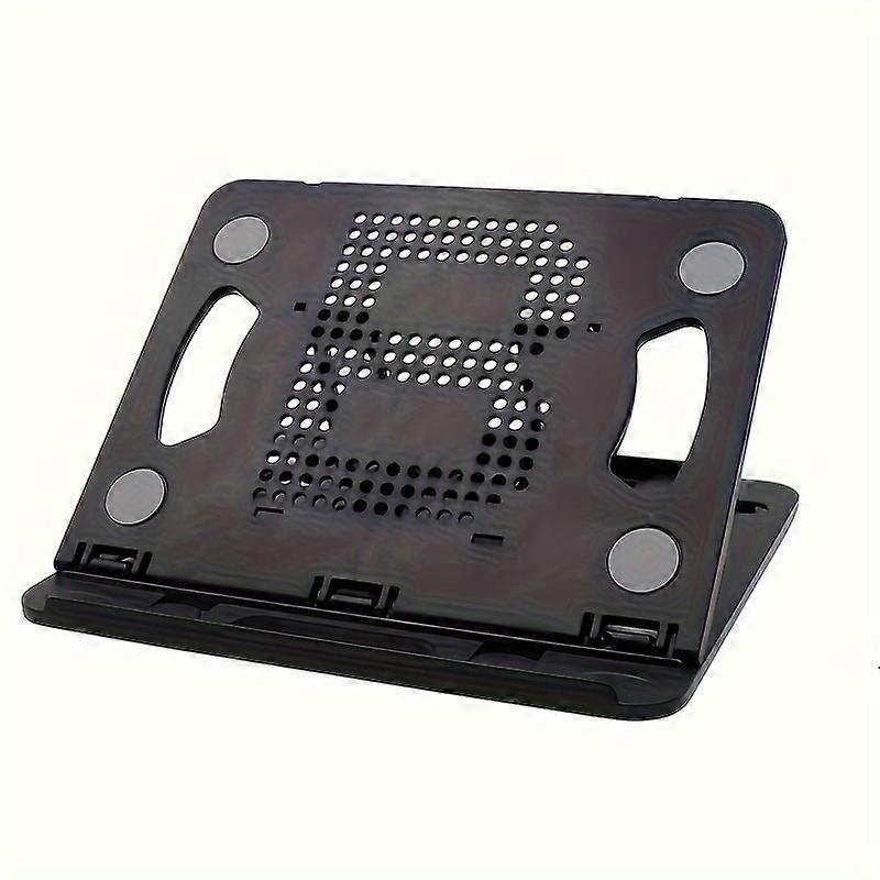 360 Adjustable Laptop Stand - Ergonomic, Foldable & Portable Riser With Cooling Vent For Notebooks, Tablets & Phones - Anti-Slip Multi-Functional Hold