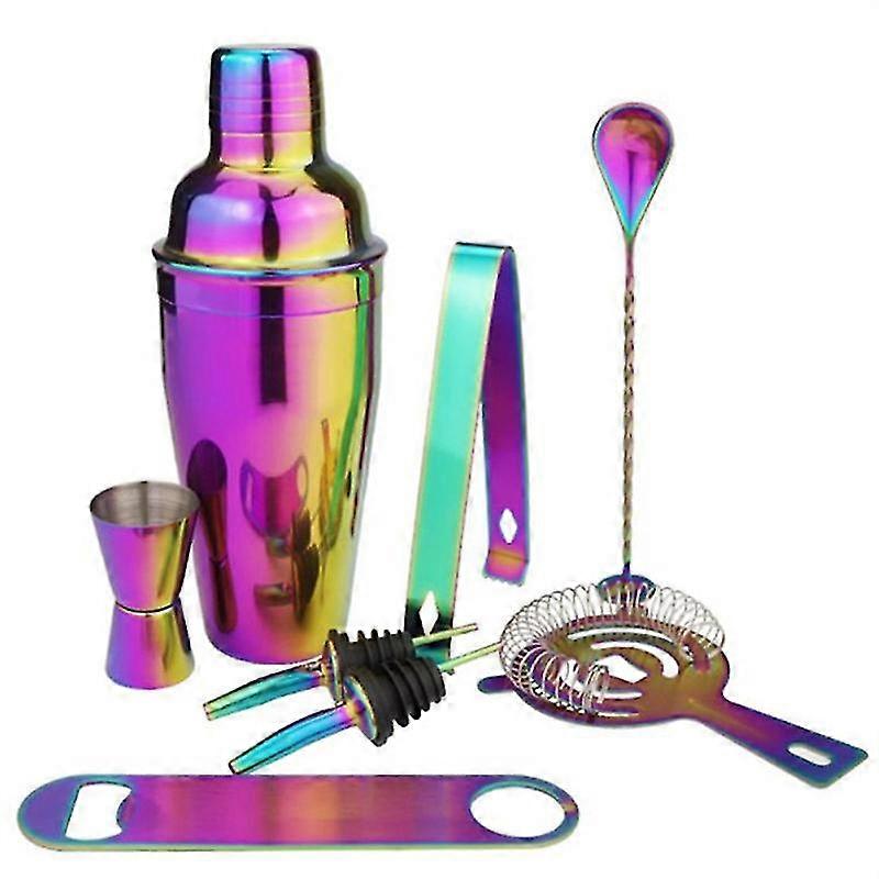 8pcs Cocktail Shaker Kit-c
