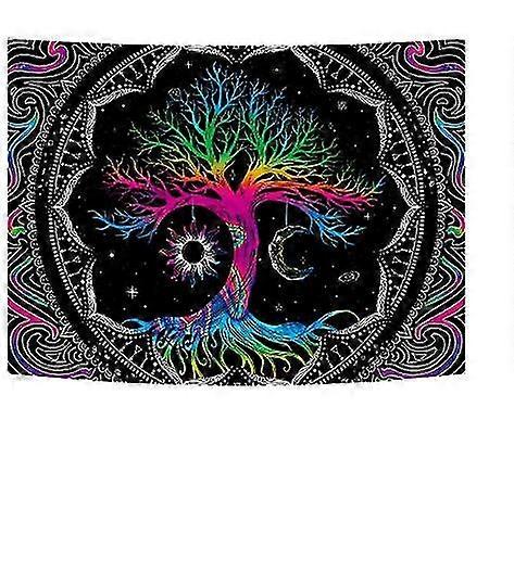 Wall tapestry hippie moon and sunlight tapestry